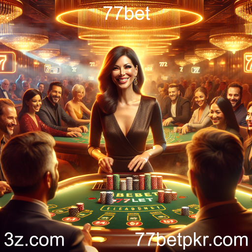 Experimente a Emoção do Cassino Ao Vivo no 77bet
